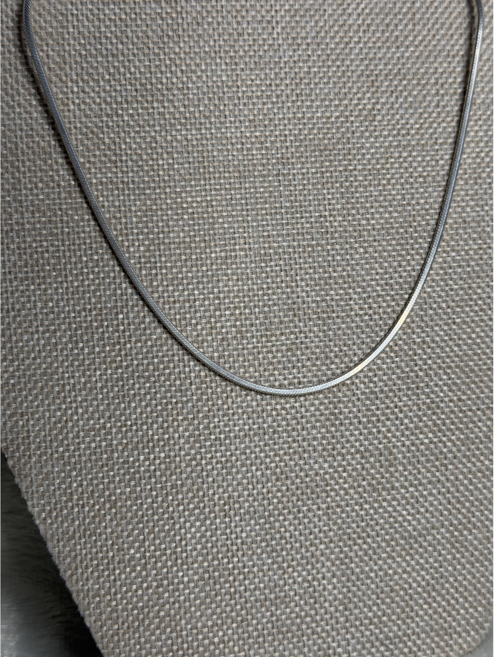 Rare Silpada N0998 8-Sided Octagon Snake Chain .925 Sterling Silver Necklace 16"